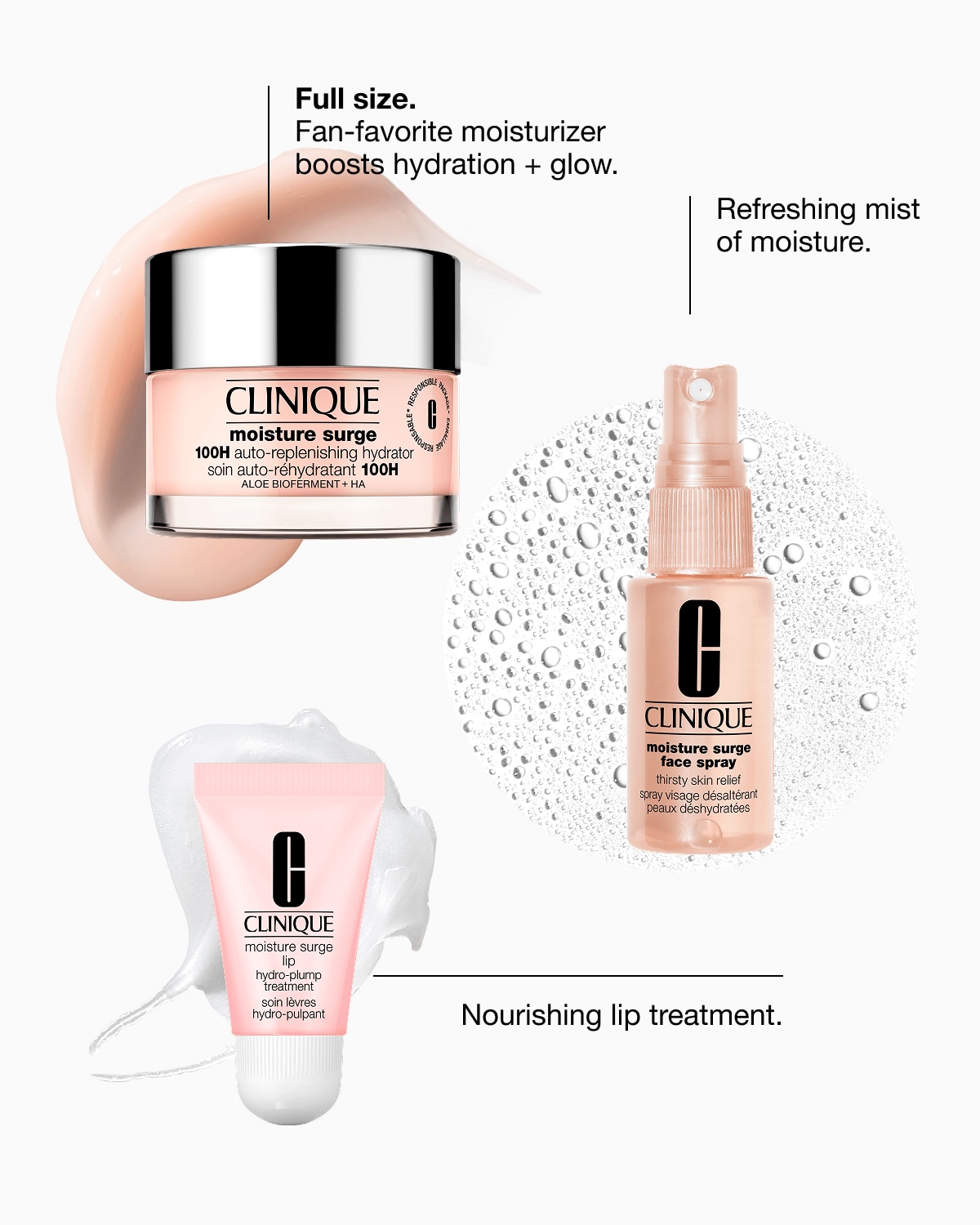 CLINIQUE Moisture Surge™ Megastars Set كلينك مجموعة الترطيب المكثف للبشرة - Image 6