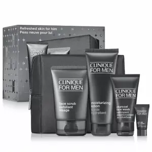 CLINIQUE Refreshed Skin for Him Hydrating Men's Skincare Gift Set كلينك مجموعة العناية بالبشرة للرجال