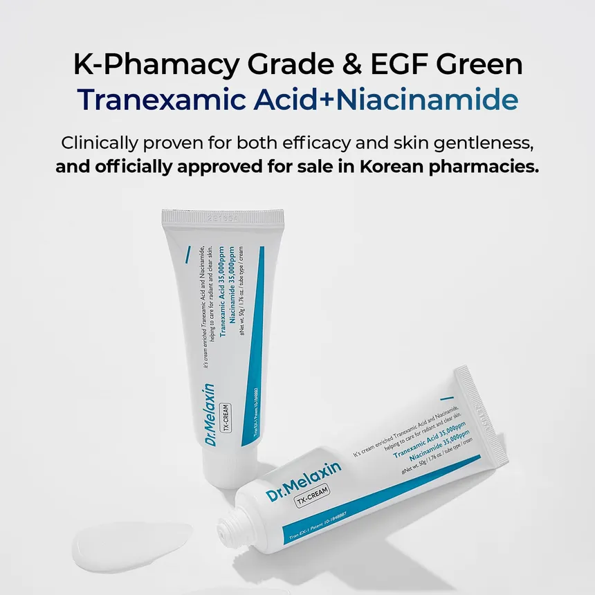 DR.MELAXIN TX-cream 50ml دكتور ميلاكسين كريم لمعالجة البقع الداكنة وفرط التصبغ - Image 4