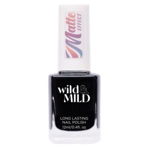 WILD & MILD Matte Effect nail polish طلاء أظافر بتأثير غير لامع من وايلد اند مايلد