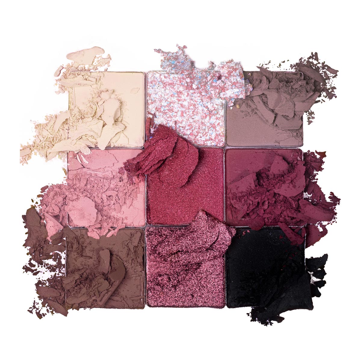 MON REVE 9 shades eyeshadow palette - 02 Midnight in Paris مون ريڤ لوحة ظلال العيون 9 ألوان - Image 2