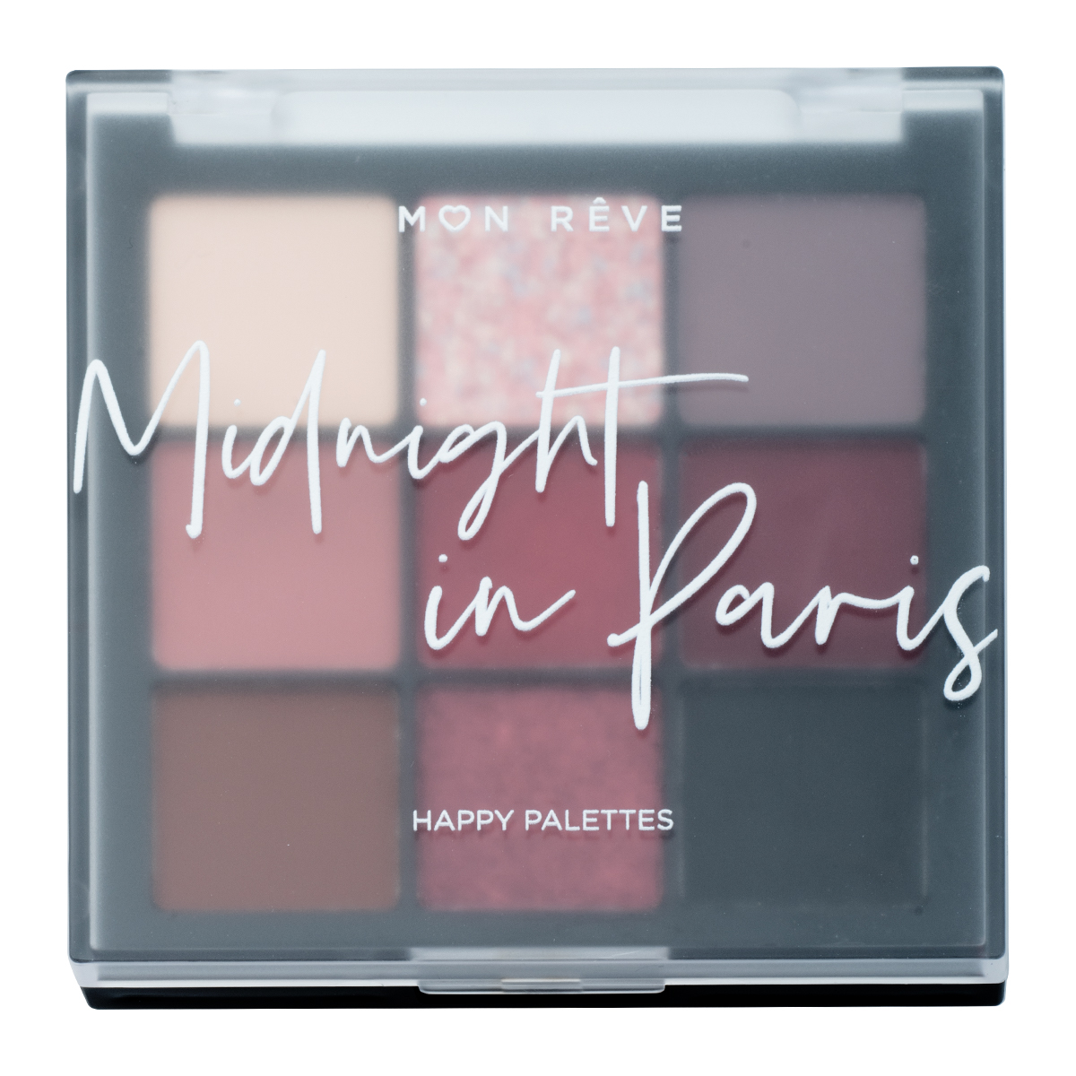 MON REVE 9 shades eyeshadow palette - 02 Midnight in Paris مون ريڤ لوحة ظلال العيون 9 ألوان - Image 3
