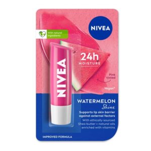 NIVEA Watermelon Shine Lip Balm  مرطب الشفاه من نيفيا