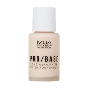 MUA MAKEUP ACADEMY PRO/BASE MATTE FINISH FOUNDATION 30ml كريم أساس برو/بيس بلمسة نهائية غير لامعة من موا