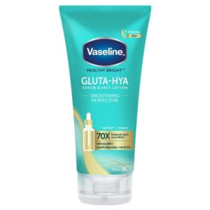 VASELINE Healthy Bright Gluta-Hya Serum Burst Lotion Smoothing Perfector 300ml فازلين هيلثي برايت سيروم لوشن تنعيم مثالي