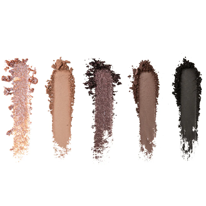 MUA MAKEUP ACADEMY BRONZED 5 SHADE EYESHADOW PALETTE - STARDUST لوحة ضلال العين من موا - Image 3