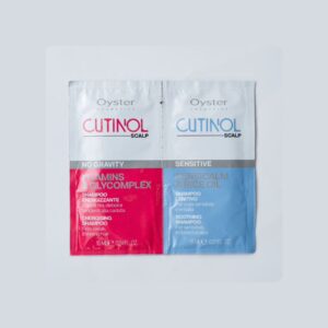 OYSTER COSMETICS CUTINOL SCALP عبوات شامبو بحجم صغير من اويستر