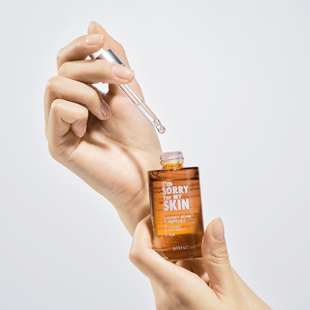 ULTRA I M' SORRY FOR MY SKIN HONY BEAM AMPOULE 30ml سيروم العسل المعالج للبشرة - Image 4