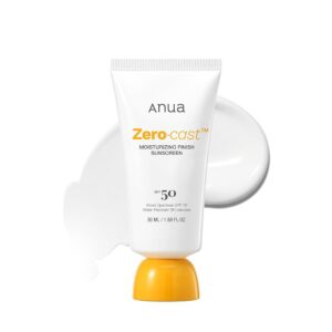 ANUA - ZERO-CAST MOISTURIZING FINISH SUNSCREEN 50ml أنوا واقي شمس للبشرة