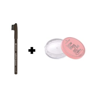 ESSENCE Eyebrow Special Offer - 11 deep brown أيسنس مجموعة الحواجب بعرض خاص