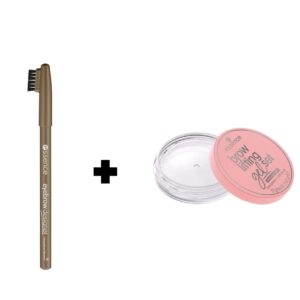 ESSENCE Eyebrow Special Offer - 12 hazelnut brown أيسنس مجموعة الحواجب بعرض خاص