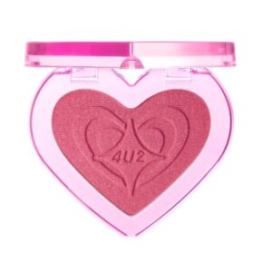 4U2 COSMETICS HEART BLUSH فور يو تو احمر خدود للوجه