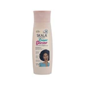 SKALA crespo divino shampoo for hydration, shine and frizz control 325ml شامبو سكالا كريسبو ديفينو لترطيب الشعر ولمعانه والتحكم في التجعد