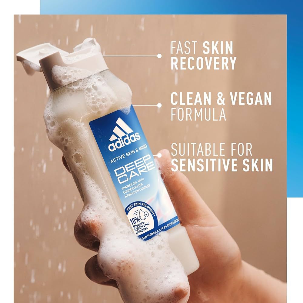 ADIDAS ACTIVE SKIN & MIND DEEP CARE اديداس جل استحمام للجسم - Image 2