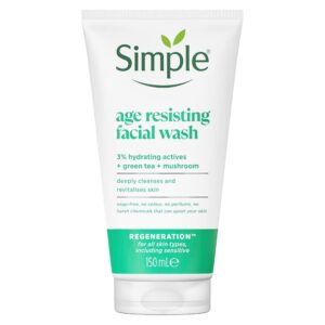 SIMPLE AGE RESISTING FACIAL WASH 150ml سمبل غسول للبشرة