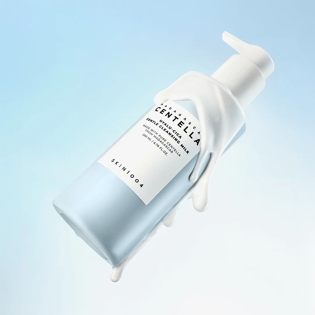 SKIN1004 MADAGASCAR CENTELLA HYALU-CICA GENTLE CLEANSING MILK 200ml غسول كريمي للبشرة - Image 3