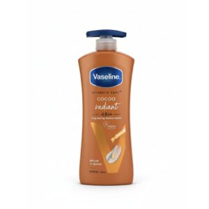 VASELINE Intensive Care Cocoa radiant 48hr lotion 600ml فازلين لوشن للعناية للجسم بمدى 48 ساعة للبشرة الجافة