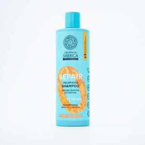 NATURA SIBERICA Repair Oblepikha Shampoo For dry & damaged hair 400ml شامبو مُرمّم للشعر الجاف والتالف