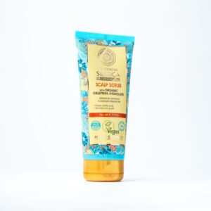 NATURA SIBERICA Organic Oblepikha Hydrolate Scalp Scrub For all hair types 200ml مقشر فروة الرأس العضوي
