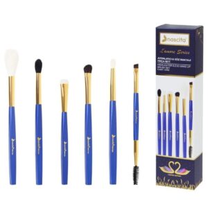 NASCITA Lamora Hihglighter & Eey makeup Brush Set مجموعة فرش مكياج العيون والهايلايتر من ناسيتا