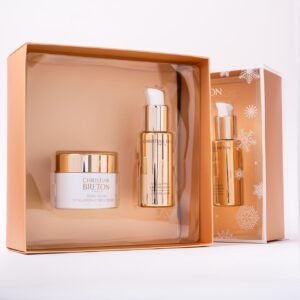 CHRISTIAN BRETON PARIS LUXURY COFFRET YOUR GLOW CREAM & LIFTING SERUM SET كريستيان بريتون مجموعة العناية بالبشرة