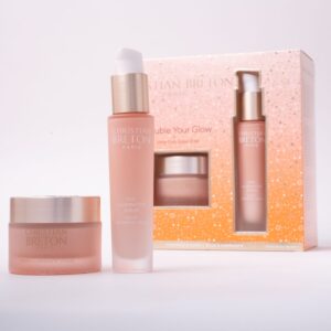 CHRISTIAN BRETON double your glow set مجموعة عناية بالبشرة مع النياسينامايد من كرستيان بريتون