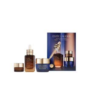 ESTÉE LAUDER Nighttime Experts Skincare Gift Set Repair + Bounce + Brighten مجموعة هدايا العناية الليلية بالبشرة ترميم + نضارة + إشراقة من إستي لودر