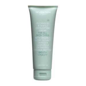 SEVENTEEN CLEANSING & GENTLE EXFOLIATING CREAM 125ml سيڤينتين كريم منظف ومقشر للبشرة