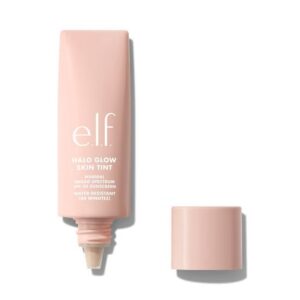 E.L.F Halo Glow Skin Tint SPF 50 كريم اساس خفيف بعامل حماية من الشمس من ايلف