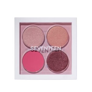 SEVENTEEN VIBRANT EYES QUAD PALETTE NO. 05 ROSY NUDE باليت العيون من سڤينتين