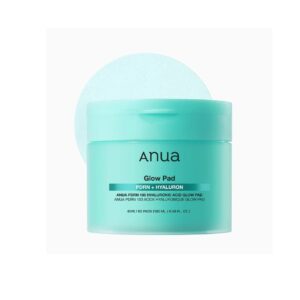 ANUA PDRN 100 Hyaluronic Acid Glow Pad 60PAD بادات توهج للبشرة من انوا