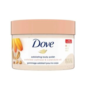 DOVE Exfoliating Body Scrub Oatmeal & Calendula Oil 298g مقشر جسم من دوف