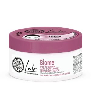NATURA SIBERICA Lab Biome Phyto Retinol Anti-Puff & Dark Circles Eye Patch ناتشورا سيبيريكا ماسك العيون من لاب بيوم فيتو ريتينول المضادة للانتفاخ والهالات السوداء