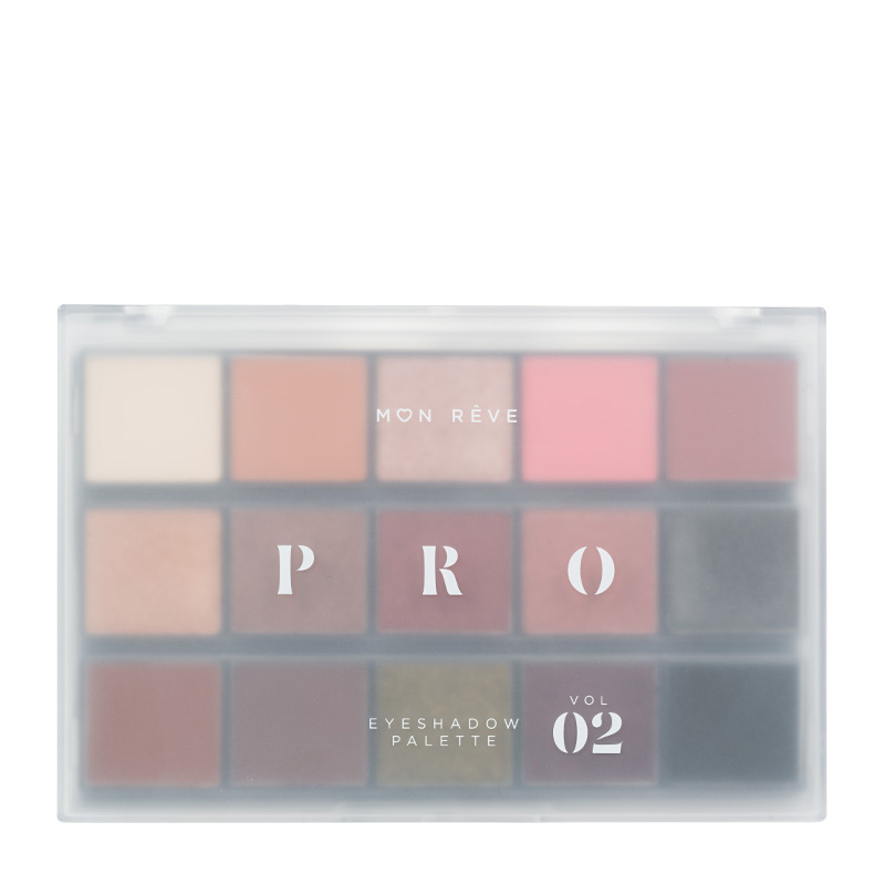 MON REVE PRO EYESHADOW PALETTE - VOL 02 لوحة ظلال العيون الاحترافية من مون ريف - Image 3