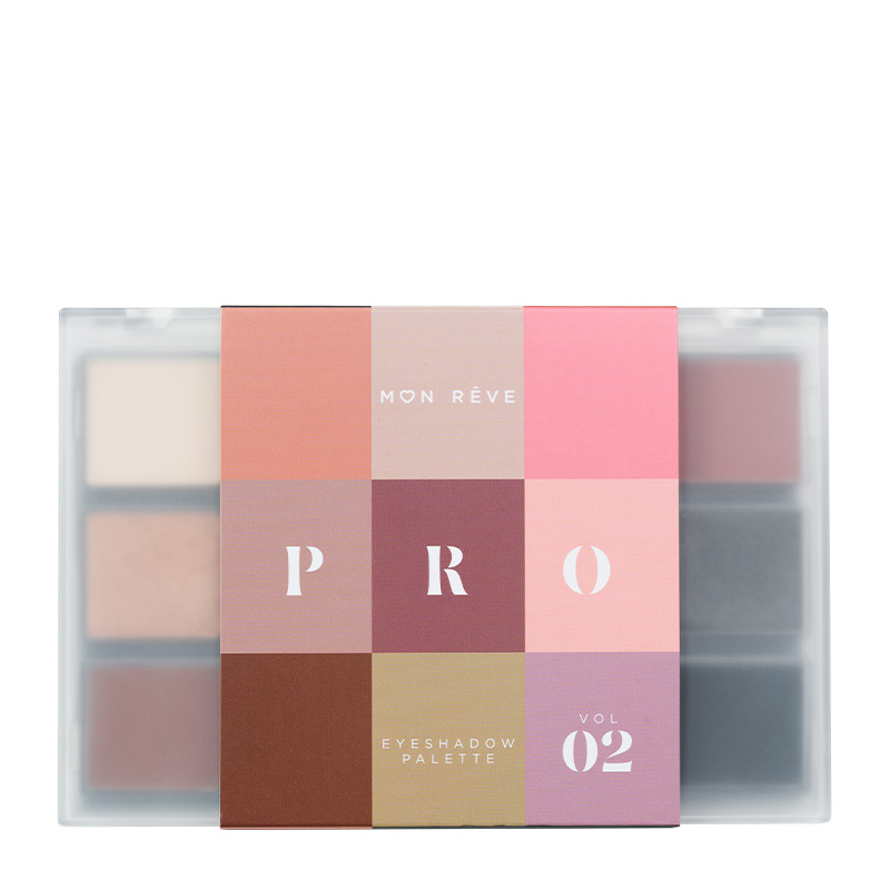 MON REVE PRO EYESHADOW PALETTE - VOL 02 لوحة ظلال العيون الاحترافية من مون ريف - Image 5