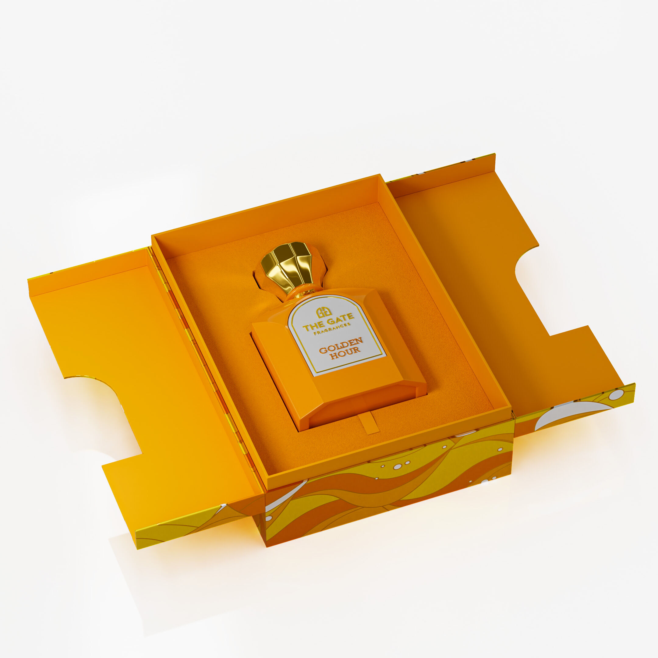 THE GATE Golden Hour Extrait De Parfum 100ml عطر من ذا كيت للرجال و النساء - Image 3