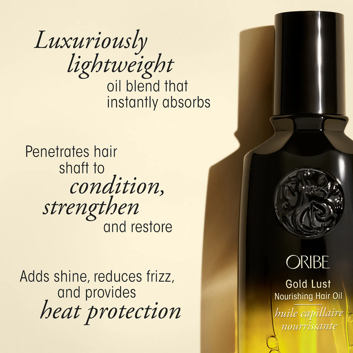 ORIBE Gold Lust Nourishing Hair Oil 100ml سيروم معزز للمعان الشعر وترطيبه من أوريبي - Image 3