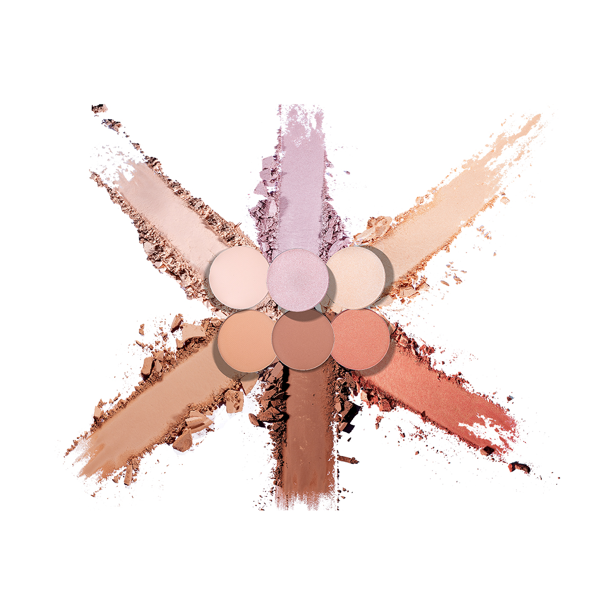 MON REVE Face sculpting palette with highlighter, contour & blush - 01 Light مون ريڤ لوحة نحت الوجه مع هايلايتر وكونتور وأحمر خدود - Image 2