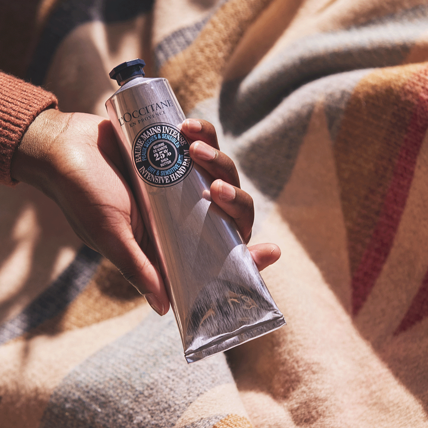 LOCCITANE Shea Intense Hand cream for Dry and Sensitive Skin 150ml مرطب اليدين للبشرة الجافه والحساسة - Image 5