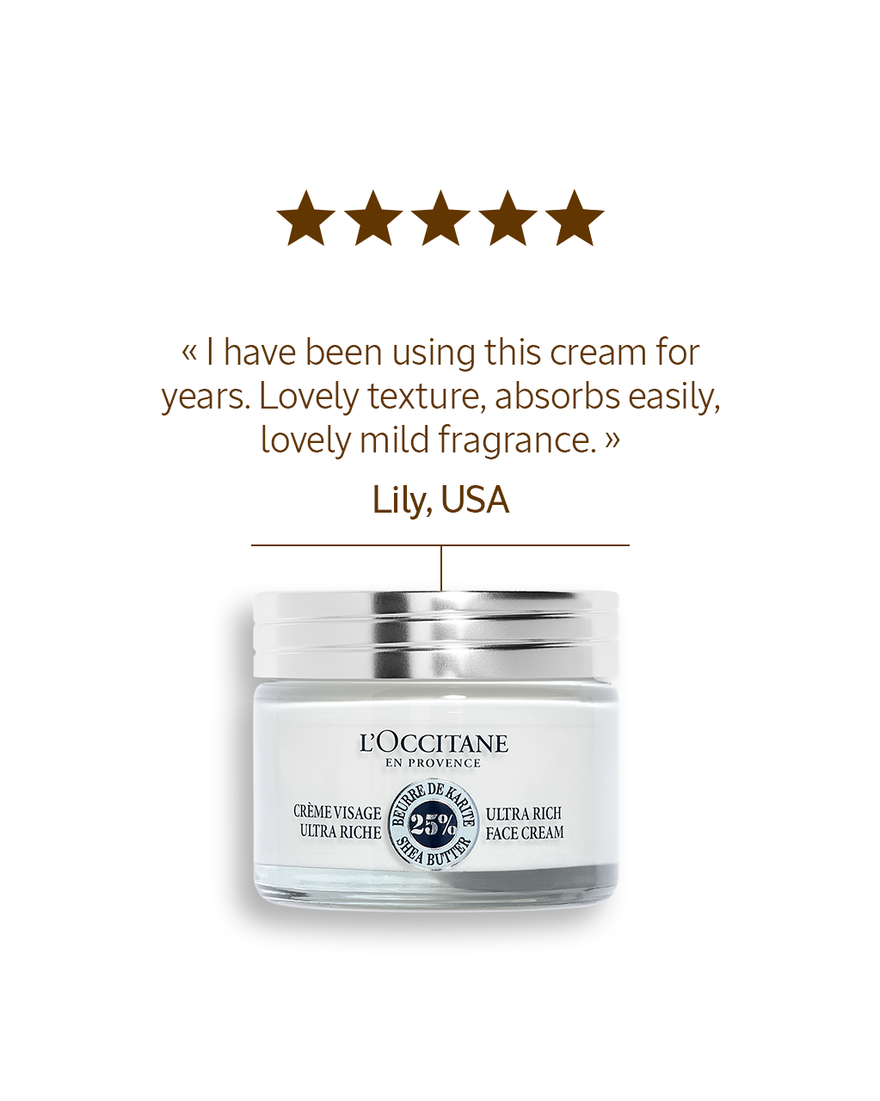 LOCCITANE Shea Ultra Rich Comforting Face Cream 50ml كريم شيا ألترا ريتش المريح للوجه - Image 3