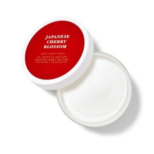 BATH & BODY WORKS Japanese cherry blossom Body Butter 185g كريم مرطب للجسم من باث اند بدي ووركس