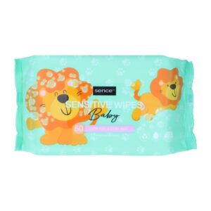 SENCE BEAUTY Baby Wipes Sensitive (60stuks) مناديل سينس بيوتي للاطفال