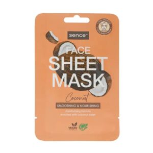 SENCE BEAUTY Face Sheet Mask - Coconut  قناع الوجه من سينس بيوتي