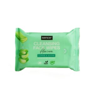 SENCE BEAUTY Aloe Vera Cleansing Wipes مناديل سينس بيوتي