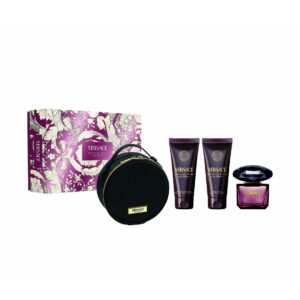 VERSACE Crystal Noir Gift Set بكج هدايا فيرساتشي للنساء