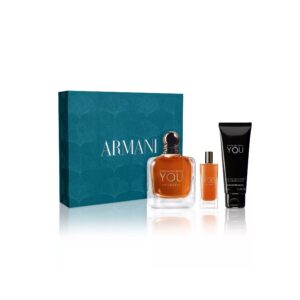 ARMANI EMPORIO Men's 3-Pc. Emporio Stronger With You Intensely Eau de Parfum Gift Set بكج العطور من ارماني