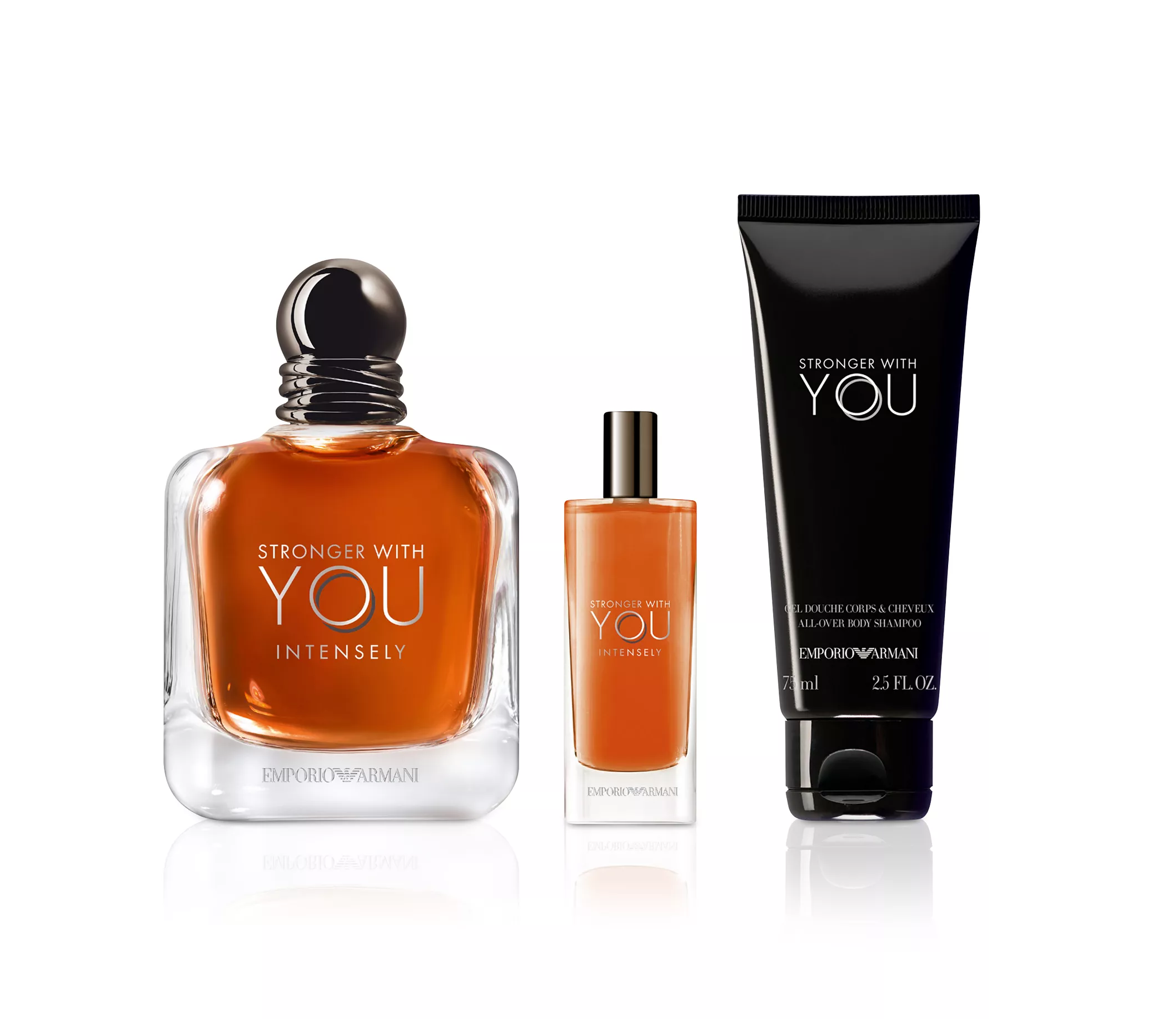 ARMANI EMPORIO Men's 3-Pc. Emporio Stronger With You Intensely Eau de Parfum Gift Set بكج العطور من ارماني - Image 2