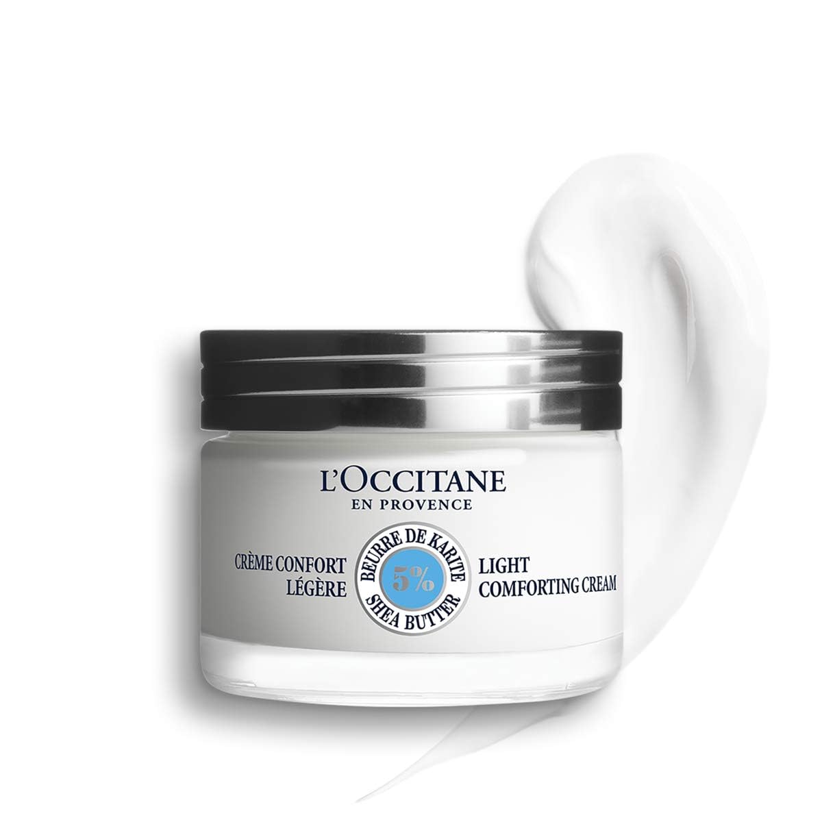 LOCCITANE Shea Light Comforting Face Cream 50ml مرطب الشيا اليلي للبشرة - Image 2