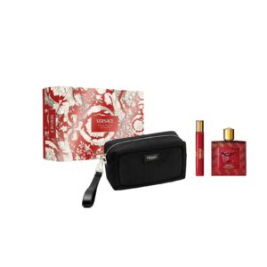 VERSACE Eros Flame Eau de Parfum 100ml Set بكج هدايا عطور من فيرساتشي للرجال