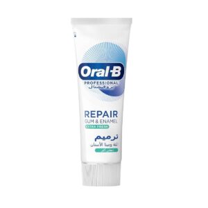 ORAL-B Repair Gum & Enamel Toothpaste - EXTRA FRESH معجون اسنان لترميم اللثة ومينا الاسنان من اورال بي
